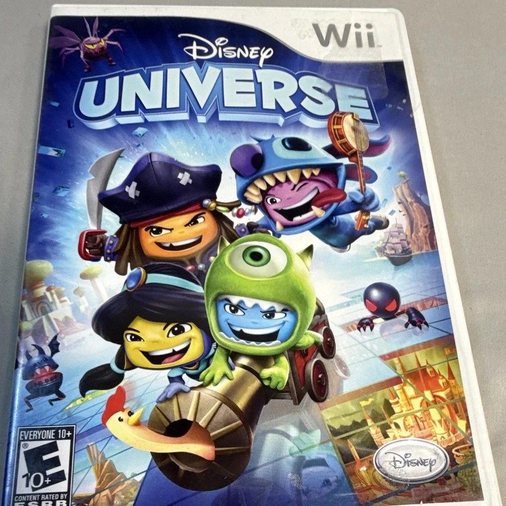 Disney Interactive Disney Universe (2011) Nintendo Wii E10+ Manual